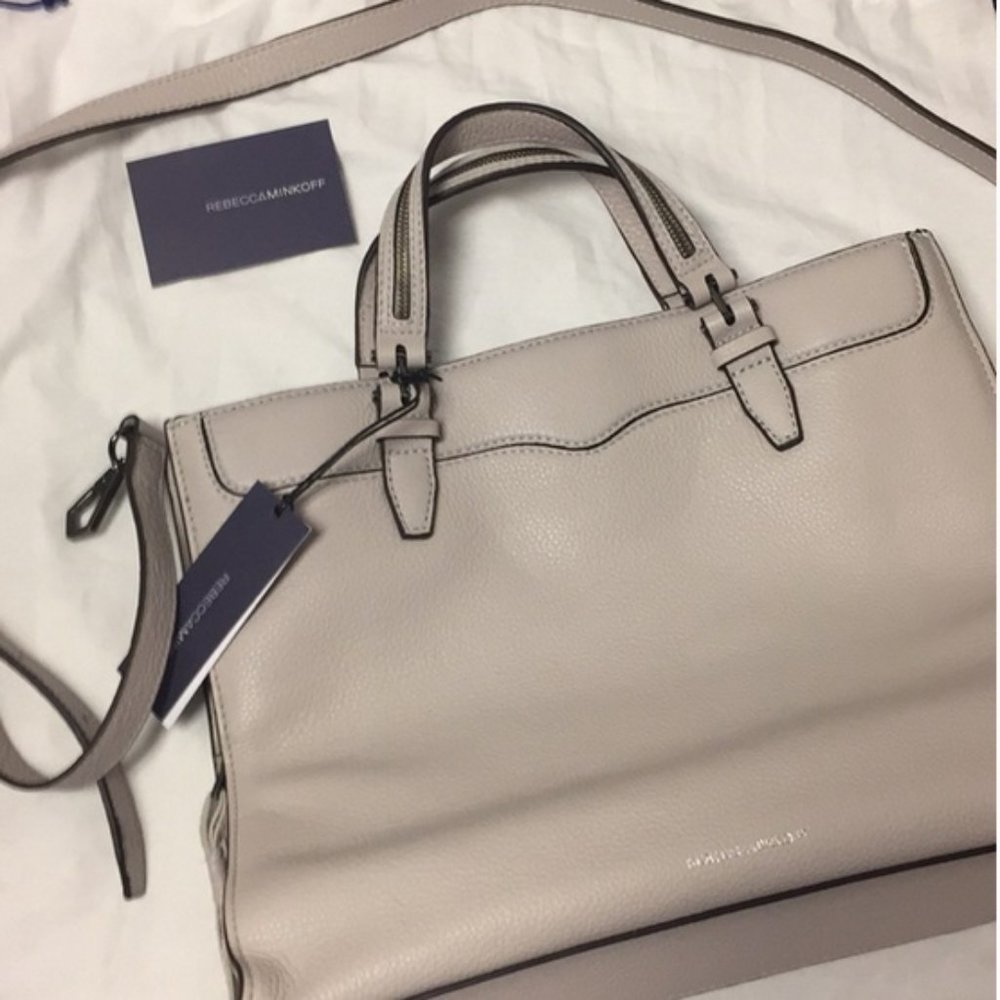 Rebecca Minkoff Blair Tote in "Putty" NWT